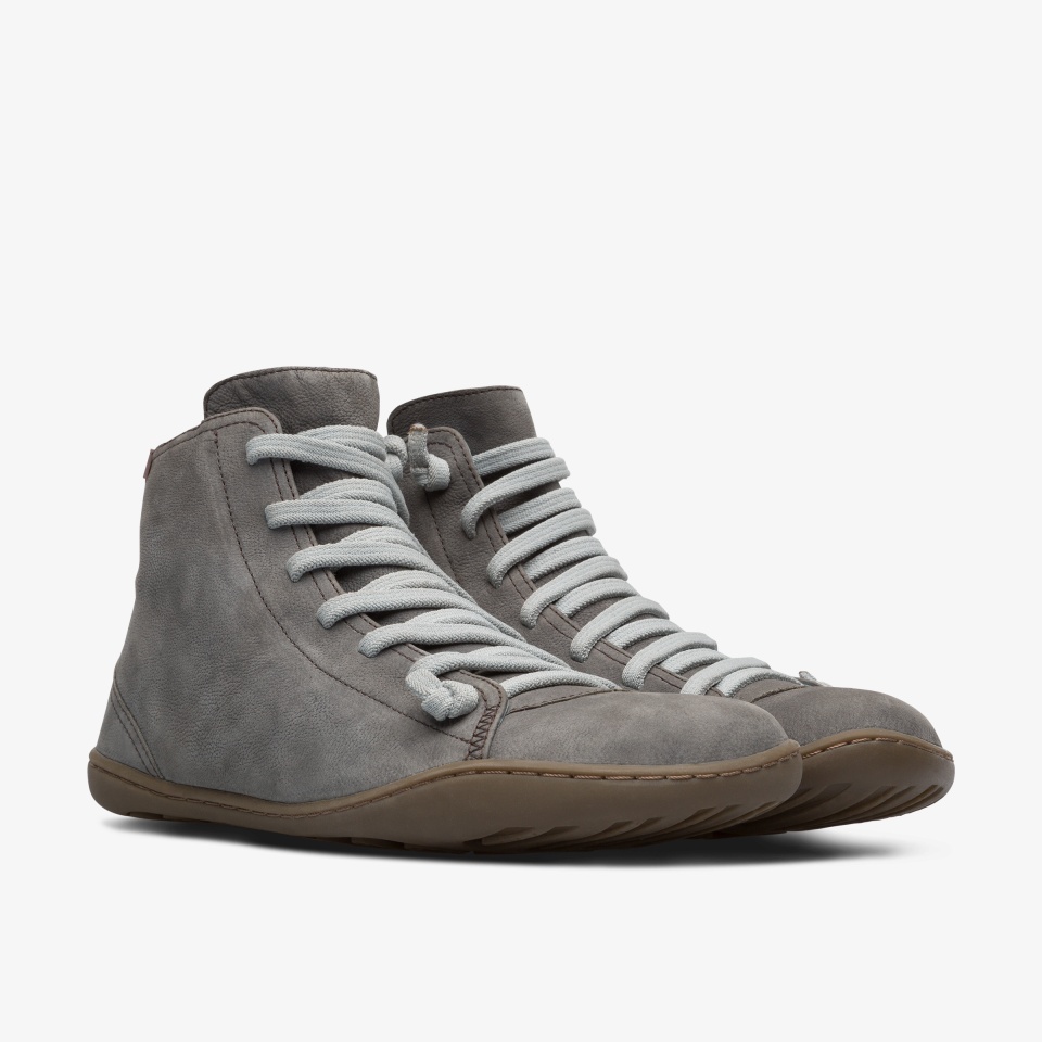 Botines Camper Peu Mujer - Gris | Camper Online + 0146RZCLS